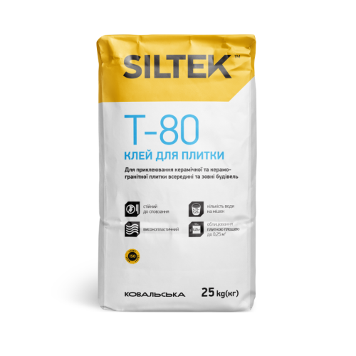 Клей для плитки SILTEK Т-80
