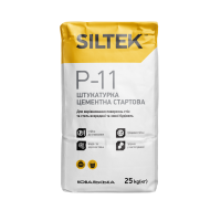 Штукатурка цементна стартова Siltek P-11 