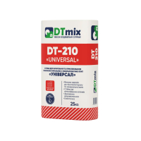 Клей для армування та приклеювання ППС та МВ плит DTmix DT-210 «Універсал», 25кг