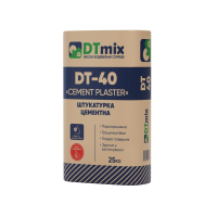 Штукатурка цементна DTmix DT-40, 25кг