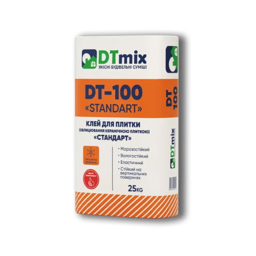 Клей для плитки DTmix DT-100 «Стандарт», 25кг