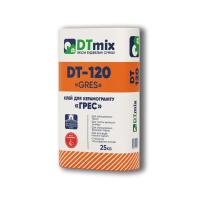 Клей для керамограніту DTmix DT-120 «Грес», 25кг