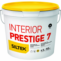 Фарба латексна шовковисто-матова SILTEK Interior Prestige 7 (4,5 л)