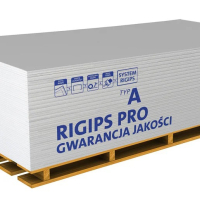 Гіпсокартон стіновий  Rigips PRO 12.5х1200х2600 мм
