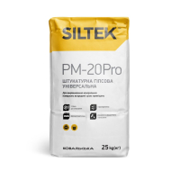 Штукатурка гіпсова універсальна Siltek PМ-20 Pro 