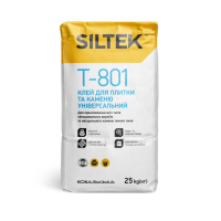 Клей для плитки і каменя "Універсальний" SILTEK Т-801 