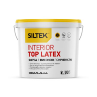 Фарба латексна, що миється SILTEK Interior Top Latex (9 л)